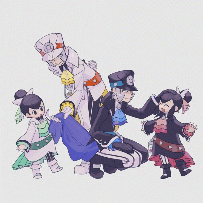 クダリ(ポケモン) ,ノボリ 「折角だからお揃いしよ!マジコスサブマスお