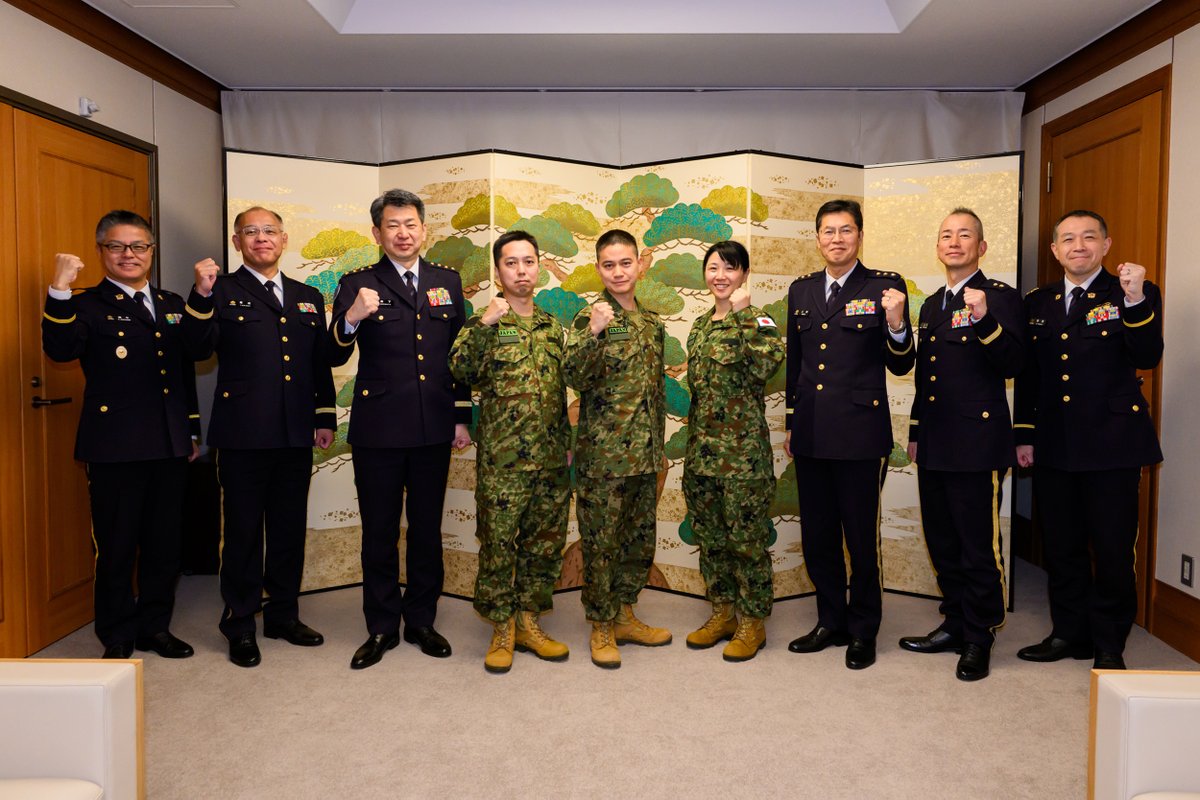 🇯🇵🇫🇯#陸上自衛隊 衛生学校及び防衛医科大学校の隊員3名は、2月7