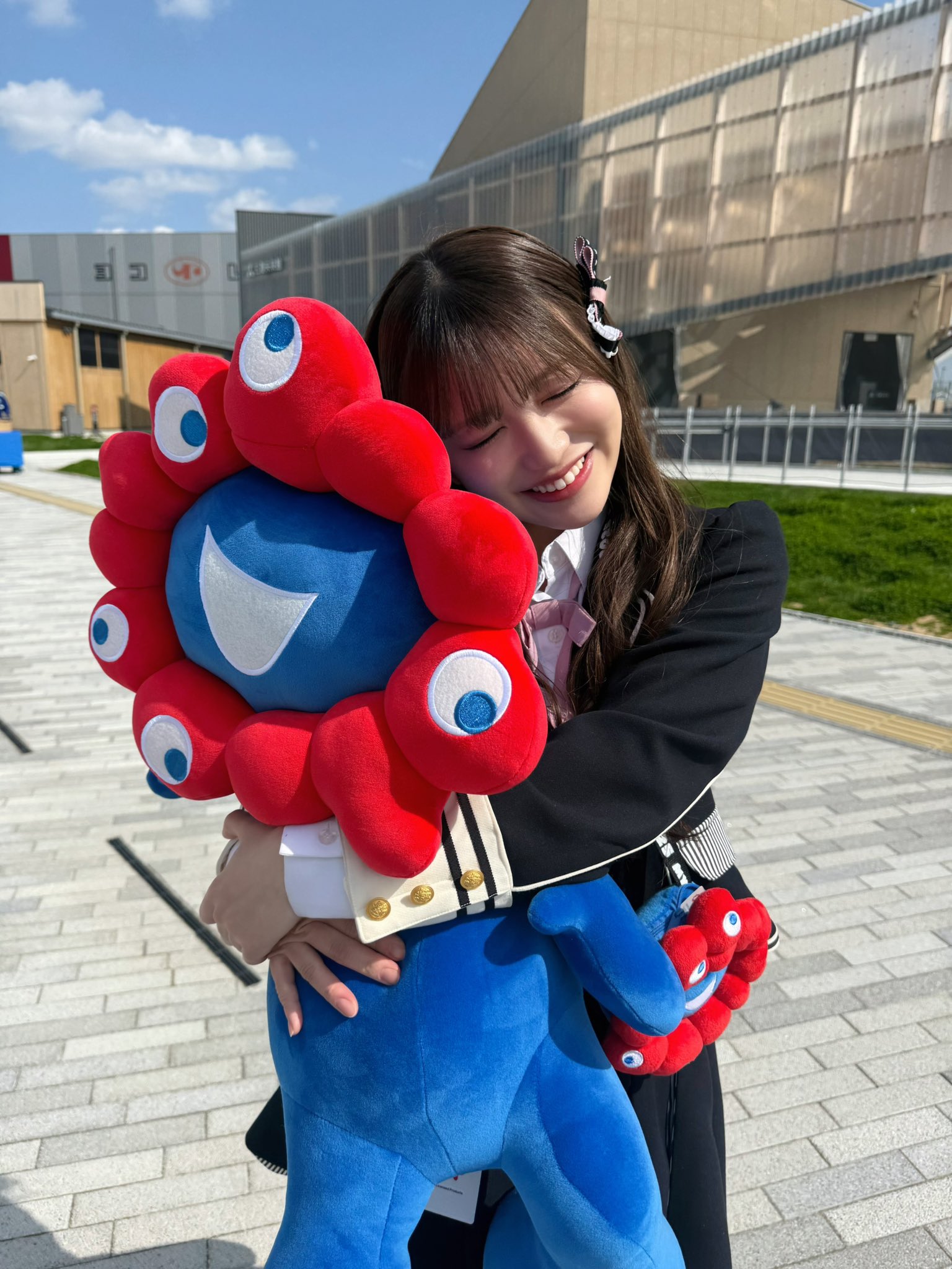 激レア！／ミャクミャクくじの1番大きなサイズのぬいぐるみ