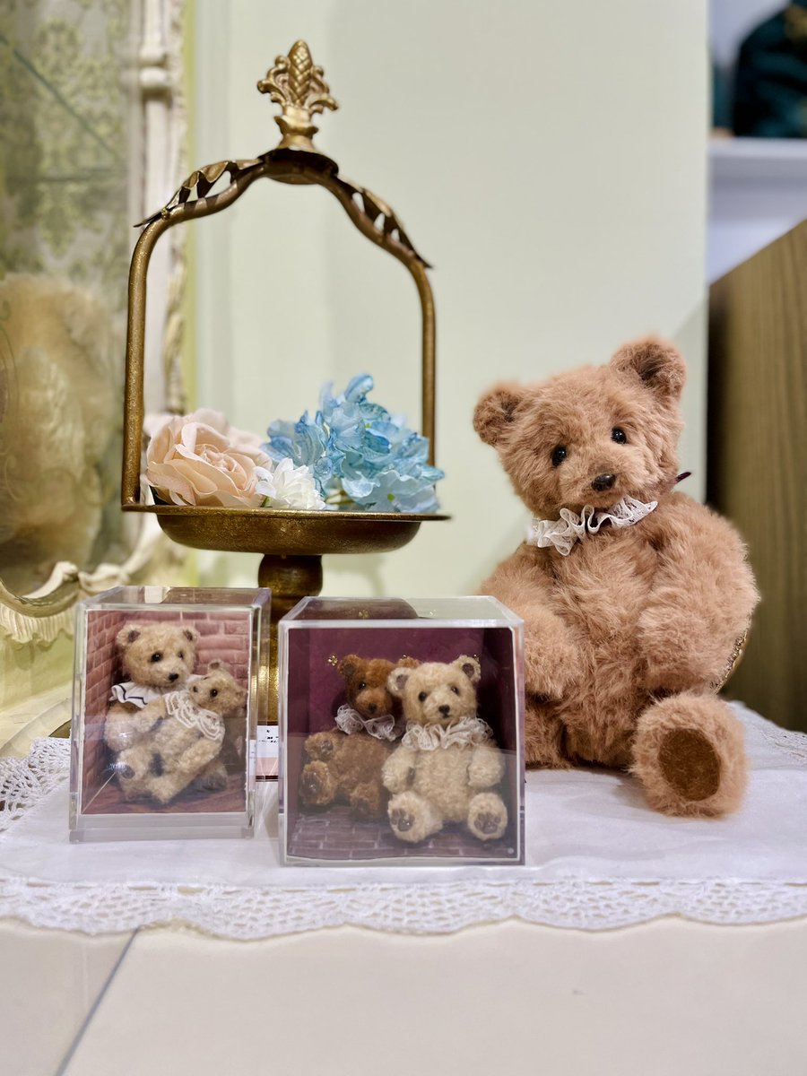 今月のゲスト作家M's Bears様の作品入荷！ 20cmの大きなモールベアさん