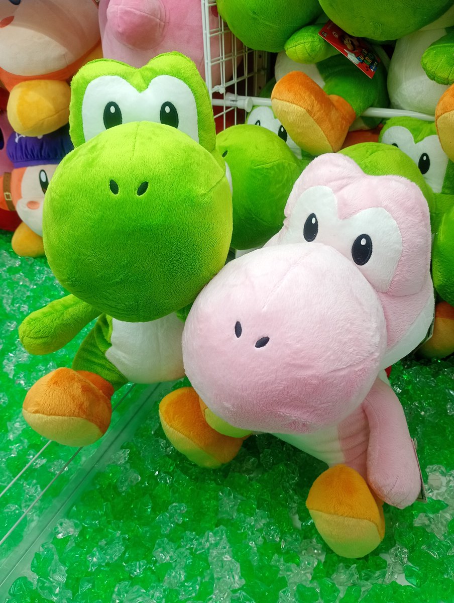 新景品情報】 #スーパーマリオ 特大サイズぬいぐるみ おすわり