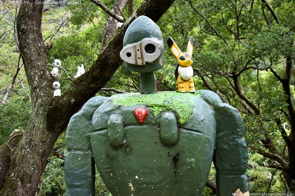 延岡「ジブリ・ロボット兵のオブジェ」予約不要、無料で会える場所