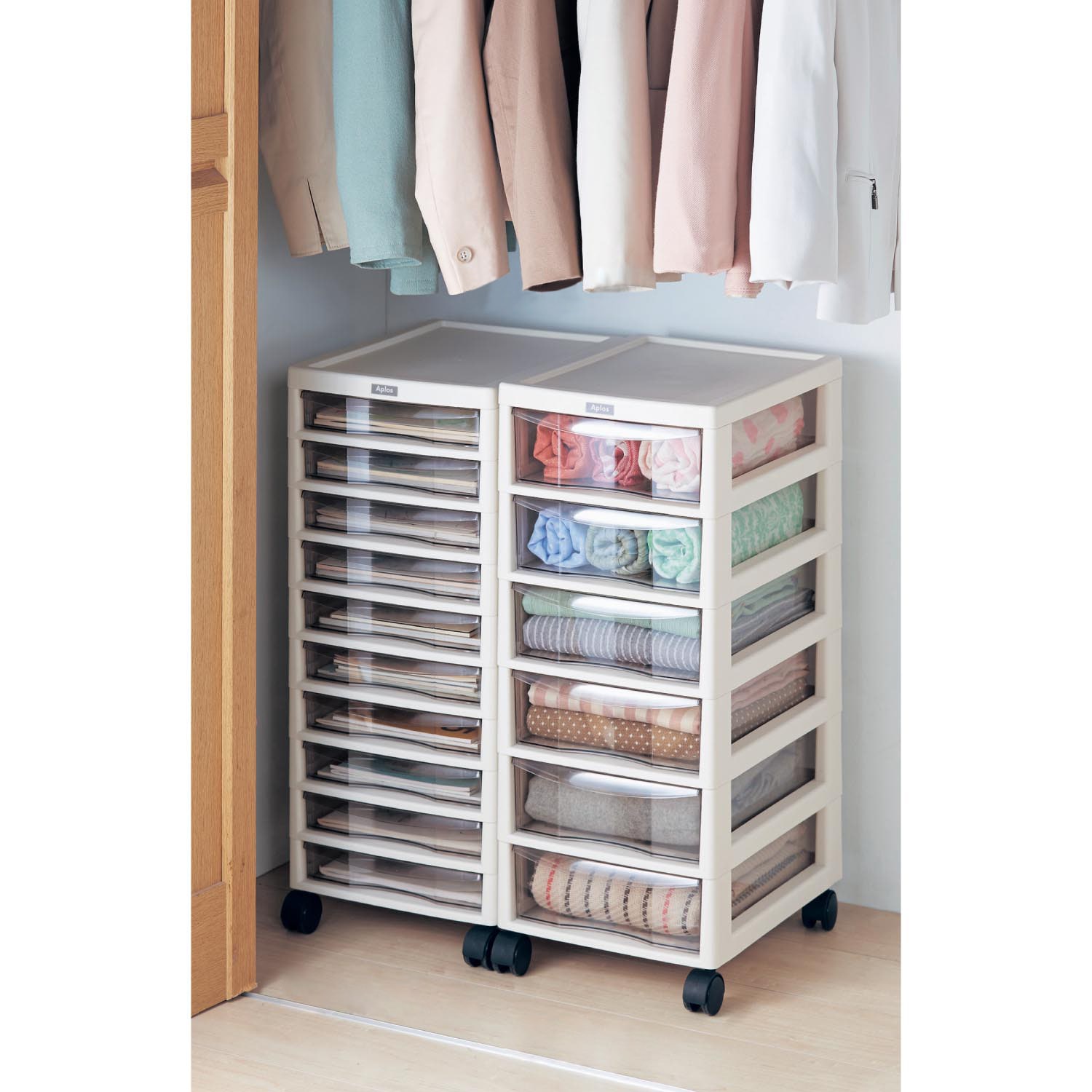 樹脂多段チェスト（押入れ/クローゼット収納）｜通販のベルメゾンネット