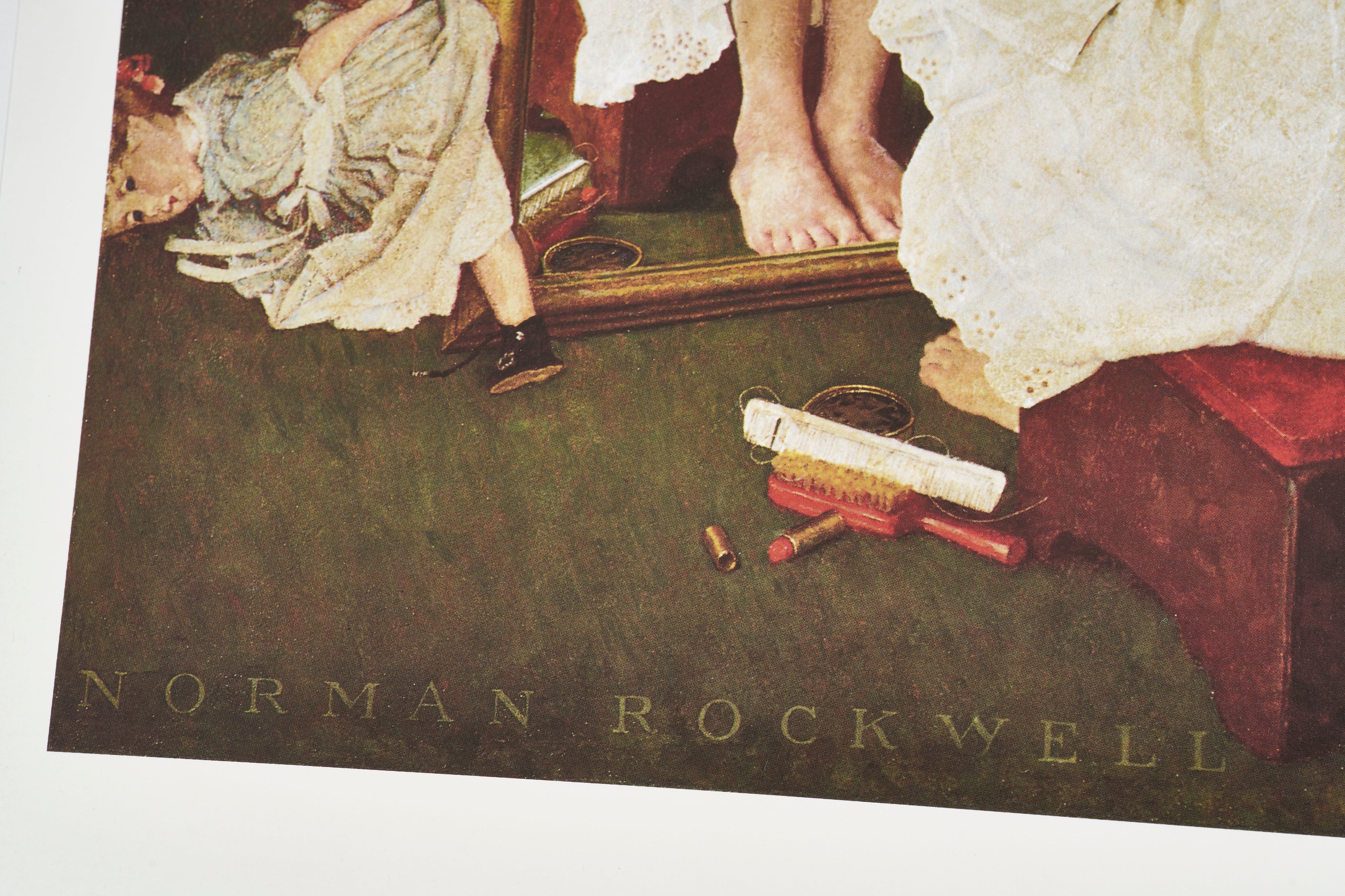 限定10枚】Girl at the Mirror 1954 - CURTIS PUBLISHING 1992