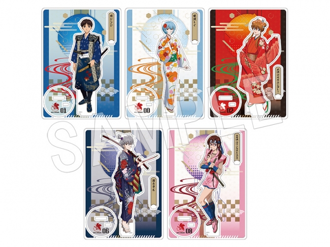 東映太秦映画村『エヴァンゲリオン京都基地』にて5人の和風描き下ろし