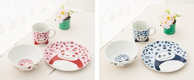 ギフトにも最適！名作アニメ『パンダコパンダ』食器セットをトムス