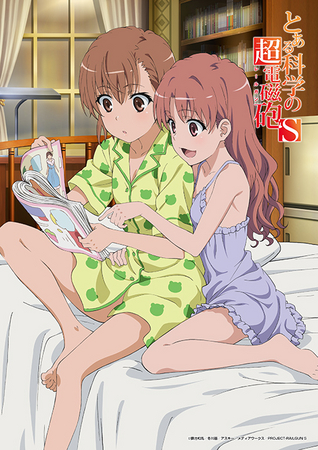 TVアニメ『とある科学の超電磁砲S』 美琴と黒子のアクリルアート