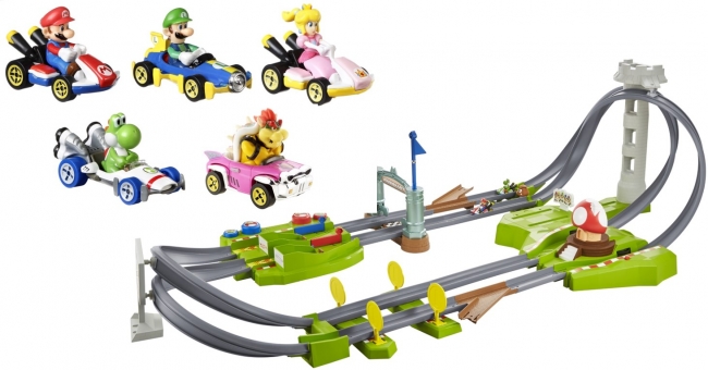 大人気「マリオカート」の世界観をHot Wheelsで完全再現！『マリオ