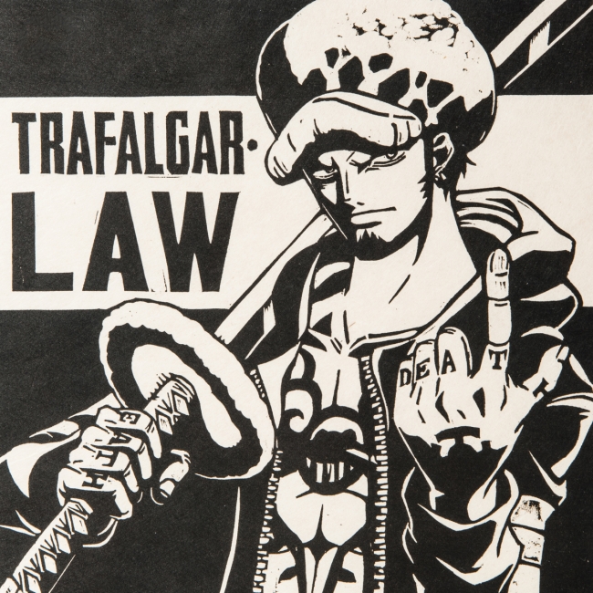 ワンピース木版画コレクション」より 待望の新作「トラファルガー