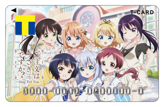 新作OVA発売記念「Tカード（ご注文はうさぎですか？？ ～Sing For You