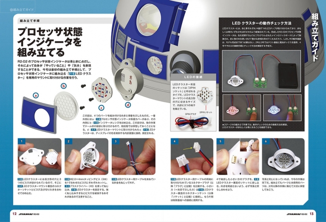 精巧な1/2スケール！本格的多機能ドロイド！週刊『スター・ウォーズ R2