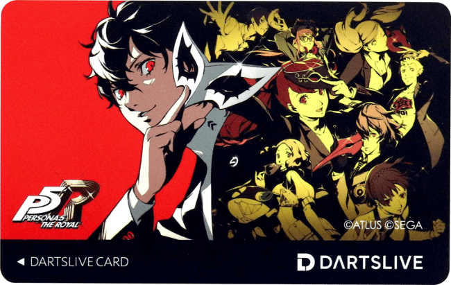 大人気ゲーム「ペルソナ5 ザ・ロイヤル」のダーツセットが登場！～限定