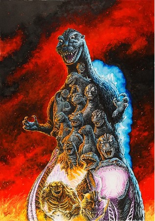 ゴジラVSコング」公開を記念し5年振りに出版される奇跡の画集！西川