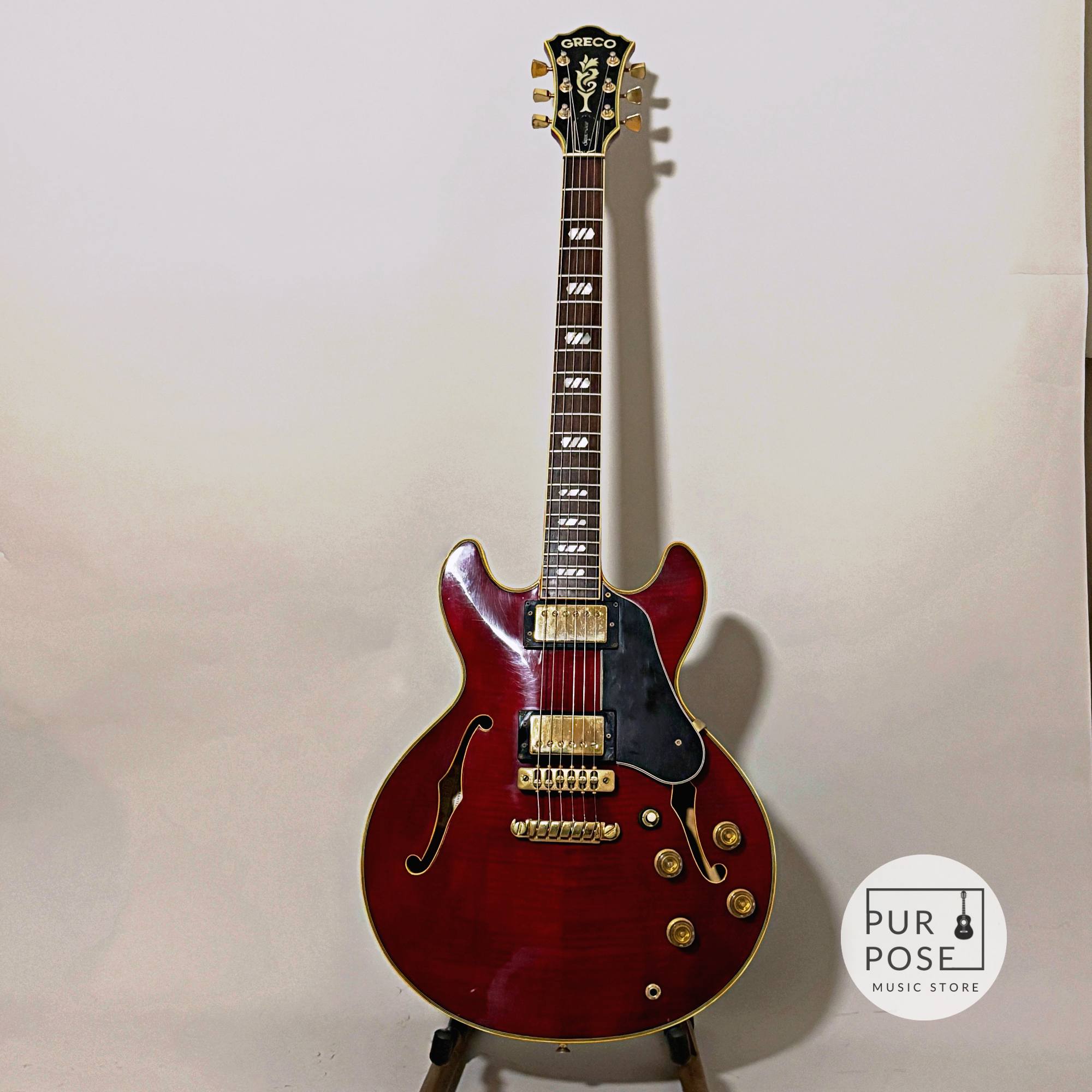 中古/動画あり】Greco SV-800 1979年製 セミアコースティックギター