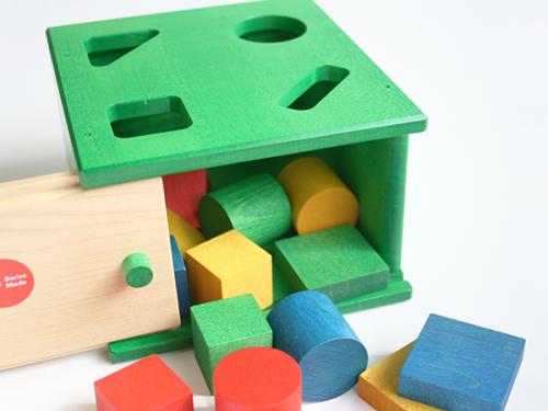 木のおもちゃ カルテット / Aポストボックス|アルビスブラン社(スイス)