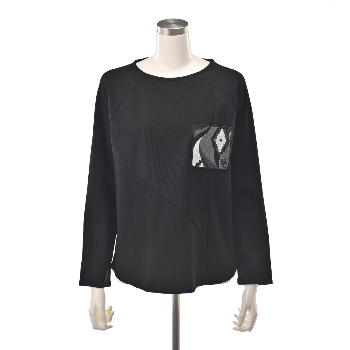 calma 刺繍ポケット カルゼプルオーバー エスパスデカルマ（espace de