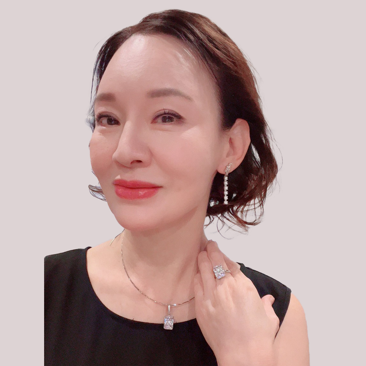 Jinka Nezu CZ ミルキーウェイ イヤリング/ピアス ジンカネヅ