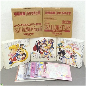 コレクター品◇LD-BOX 美少女戦士 セーラームーン 全5期+劇場版 56枚組