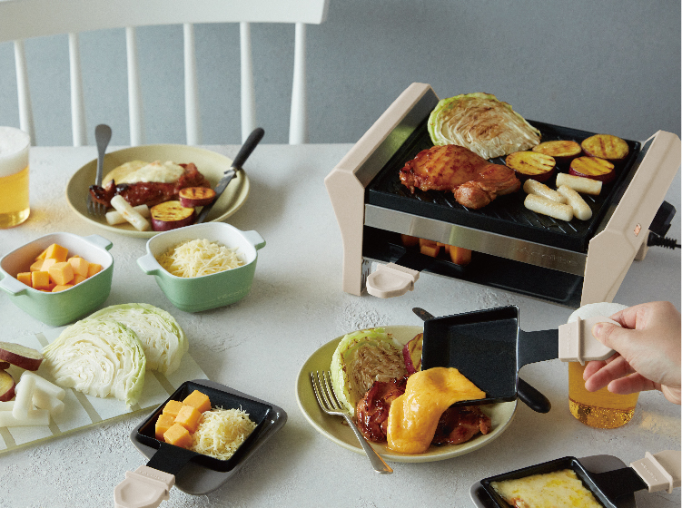 ラクレット & フォンデュメーカー グランメルト | récolte（レコルト）