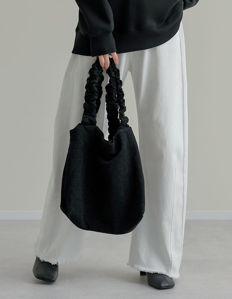 ラメフリルハンドバッグ - バッグ通販 | 人気レディースファッション