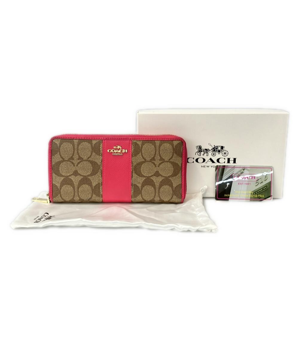 美品 コーチ ラウンドファスナー長財布 レディース COACH – Rehello by