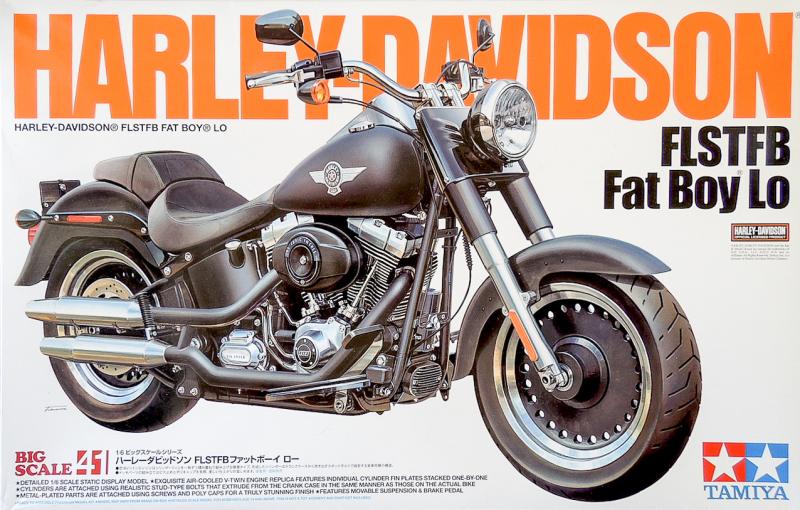 Harley Davidson FLSTFB Fat Boy Lo, Part 2 - Assembly | IPMS/USA