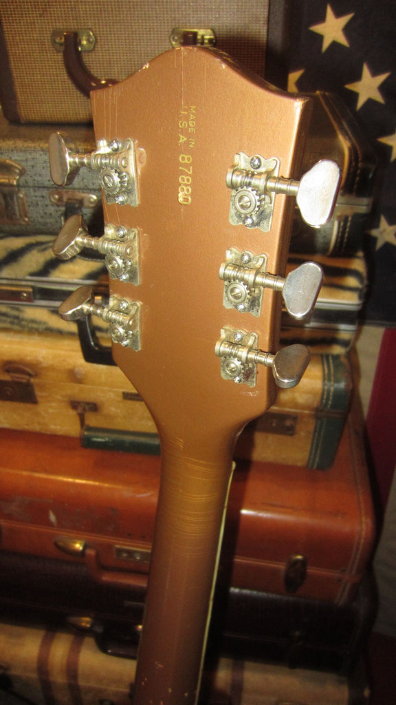 1967 Gretsch Model 6105 Rally Bamboo Yellow w/ Original Case