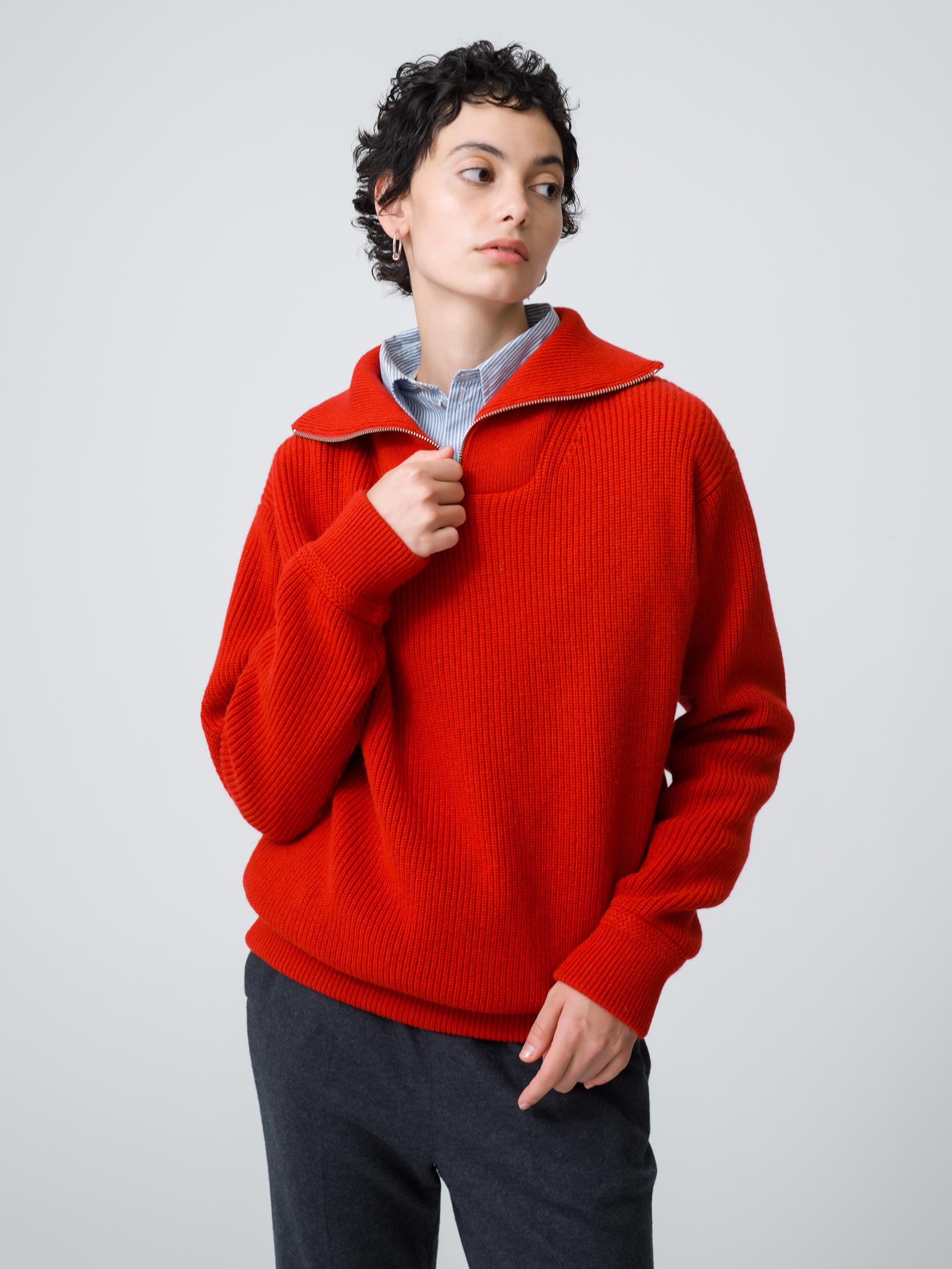 Half Zip Knit Pullover｜Pick Up Item | RHC ronherman