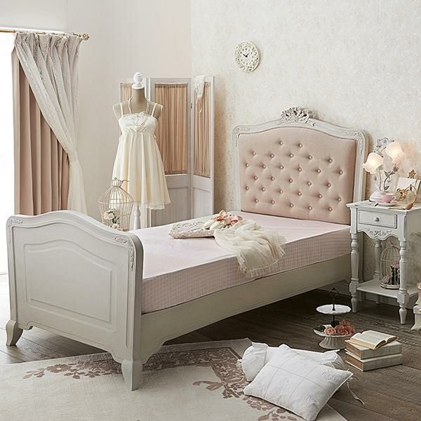 セミダブルベッド｜かわいいお姫様系インテリア家具・雑貨の通販