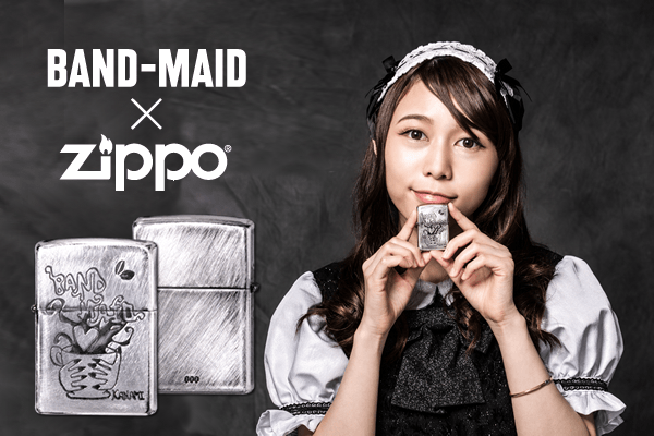 完全予約販売】BAND-MAID「小鳩ミク」× ZIPPOのBAND-MAIDオリジナルZIPPO