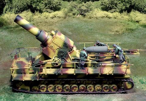 Rodneys Miniatures TSE LLC - CSKML KARL MORSER THOR RAILWAY GUN SET