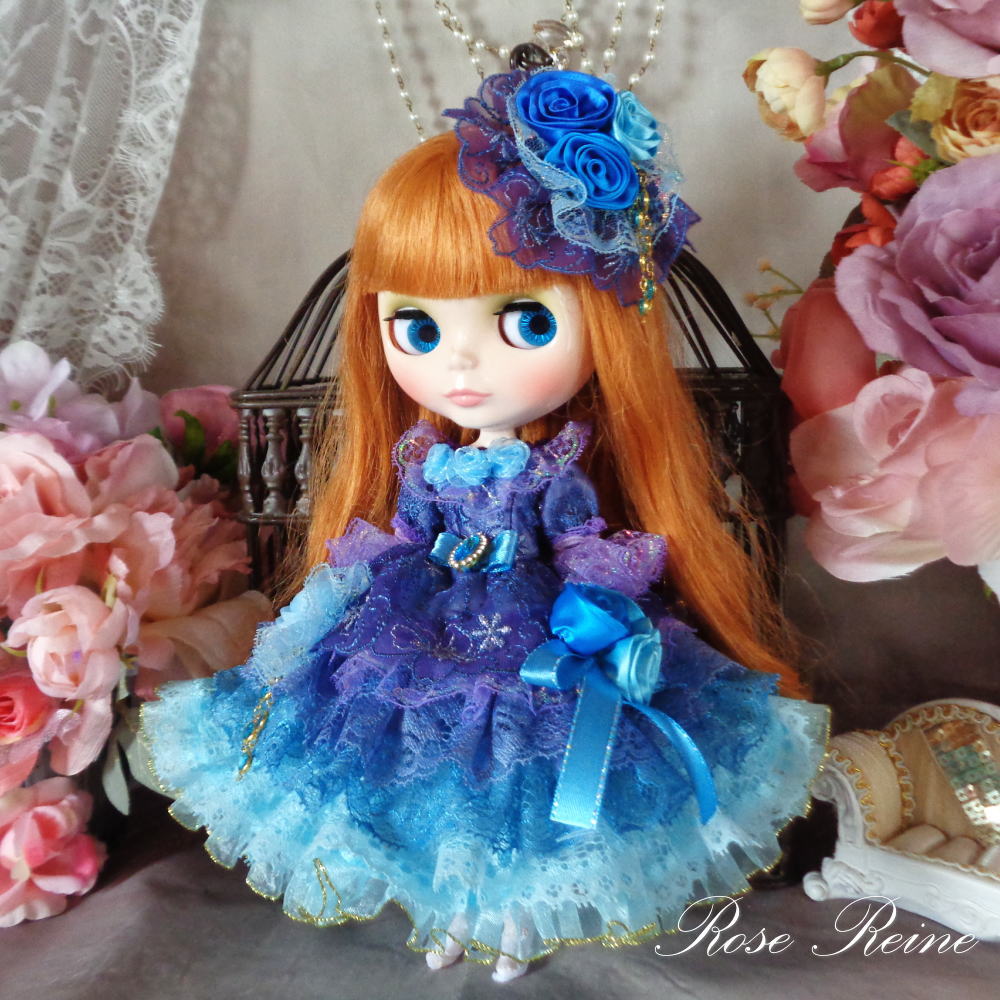 ロリータロマンス アメジストの妖精 パープルグラデーションフリル