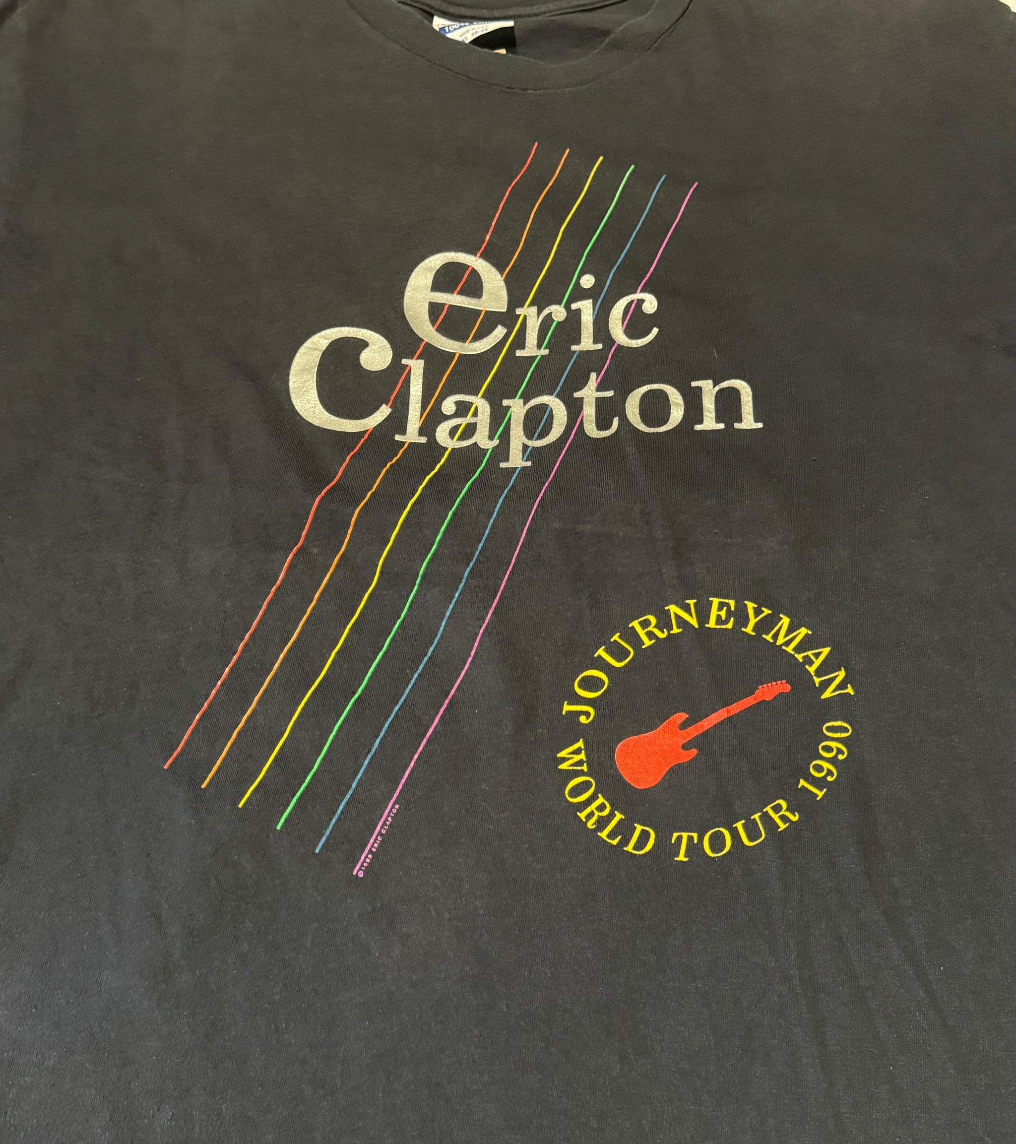 Vintage 90s Eric Clapton Tour T-shirt (L-XL) – Route 66 Sydney