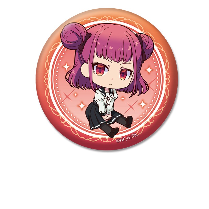 ロックは淑女の嗜みでして ぺたん娘缶バッジ 鈴ノ宮愛莉珠｜ホビーの