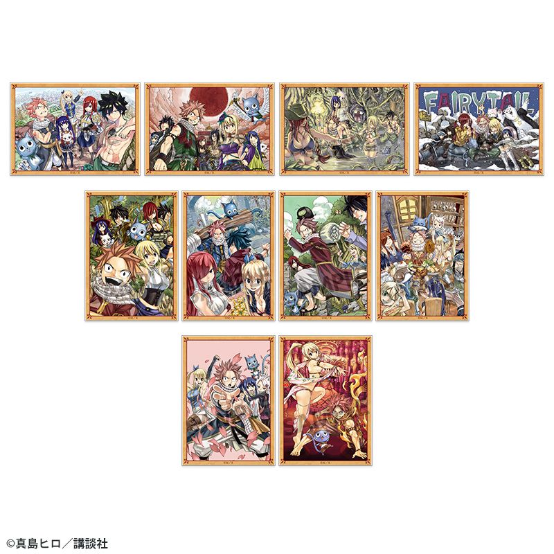 FAIRY TAIL トレーディングアクリルカード vol.1 10個入り1BOX｜ホビー