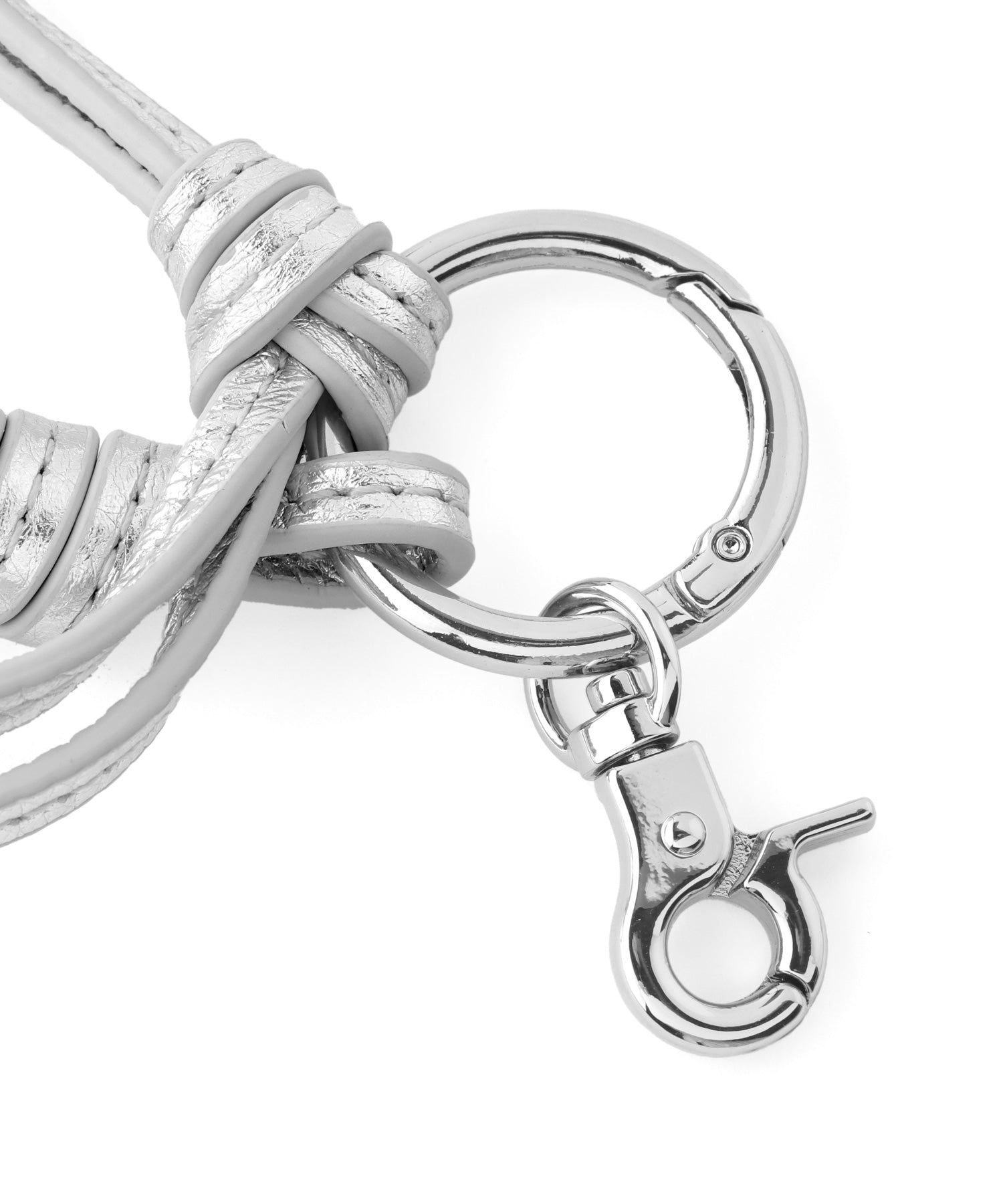 ANEMONE】カラーレザーイニシャルストラップ｜アネモネ・シエナロゼ