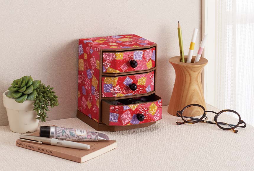 ききょう（ミニ3段チェスト）｜株式会社さくらほりきり