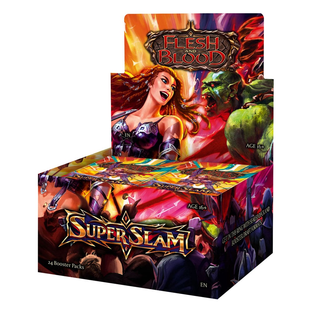 Flesh & Blood TCG - Super Slam Booster Display (24 Packs) - EN