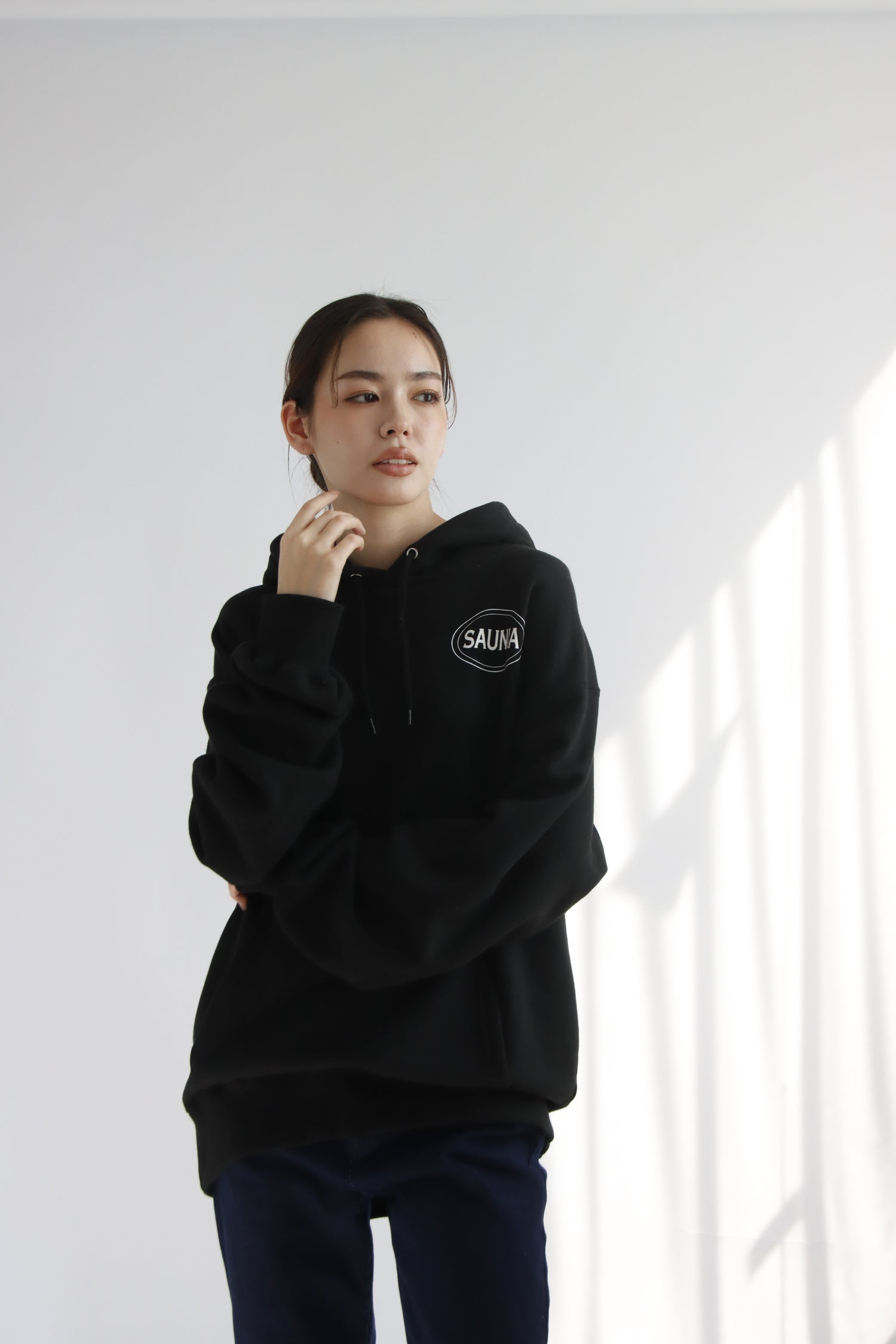 92050005 サウニアオリジナルパーカー ブラックL – サウニア～サウナ