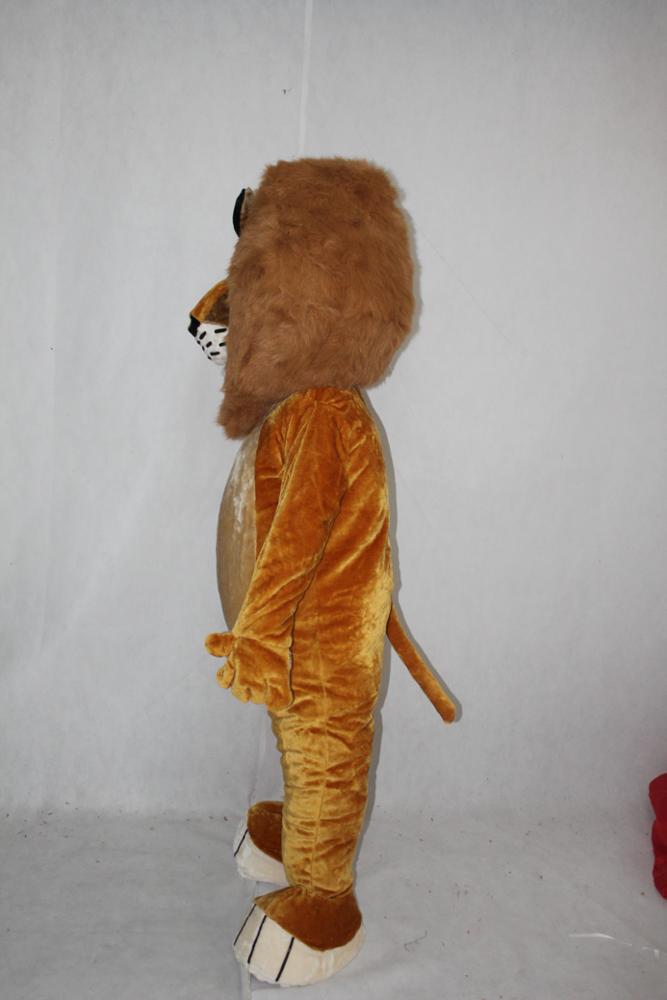 マダガスカルのアレックスライオンの大人用ファンタジーコスチューム