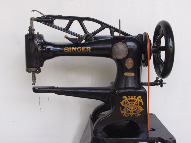No.341 SINGER 29-4 シンガー製 八方 工業用足踏みミシン