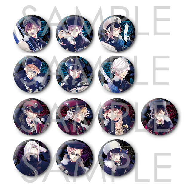 DIABOLIK LOVERS 氷血祭-絶対零度- SKiT Dolce限定 ビッグ缶バッジ