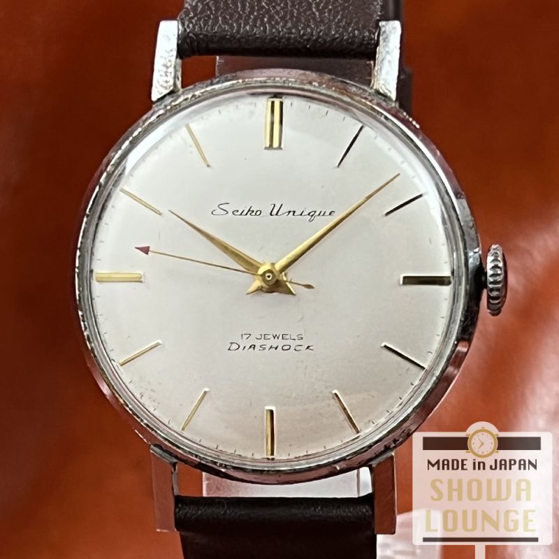 セイコー ユニーク 赤い矢印の秒針 17石 手巻き 1961年 SEIKO UNIQUE