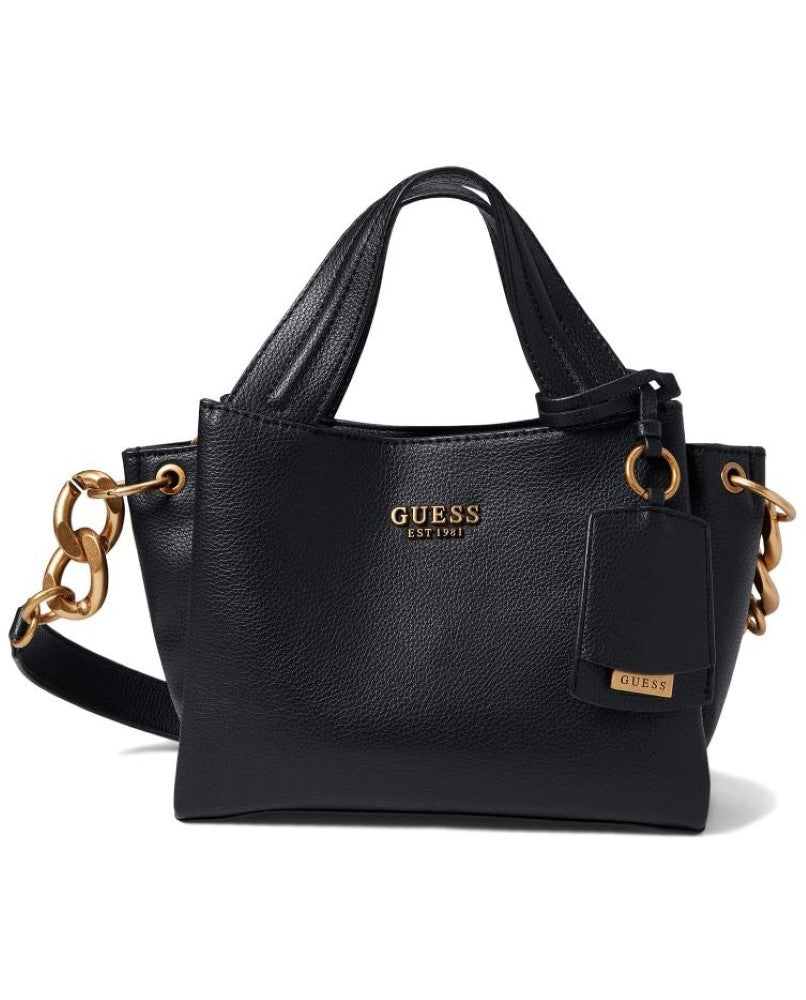 GUESS Zed Pebbled Small Girlfriend Carryall Satchel Handbag – ShopCGX