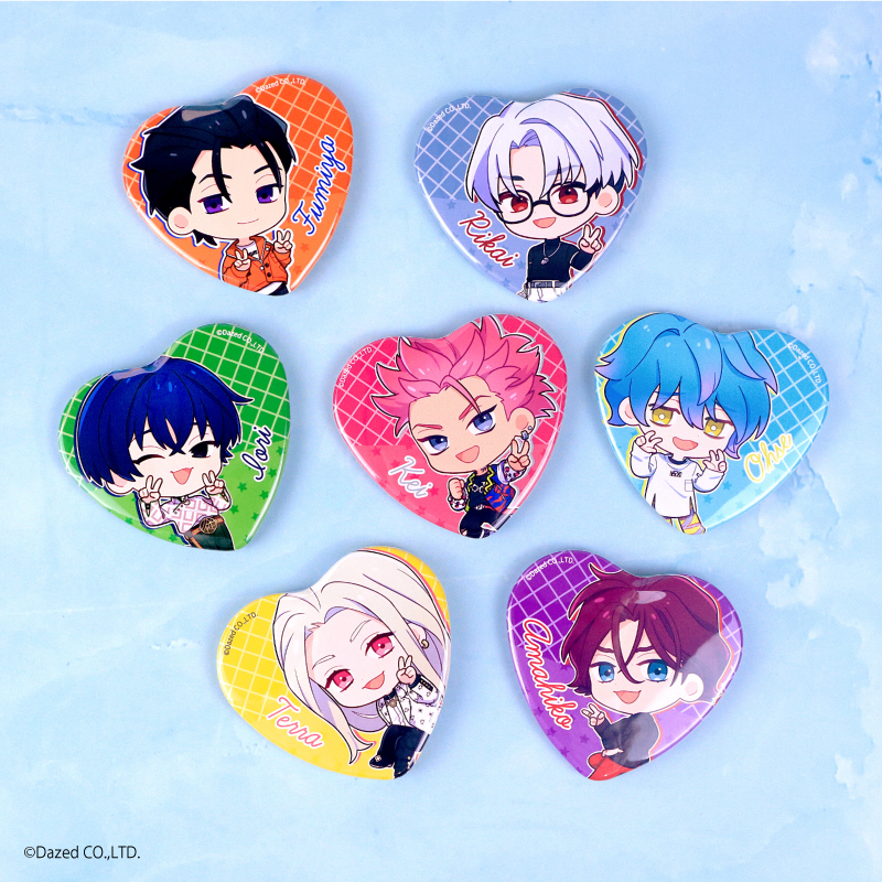 カリスマ×fanfancy+ ハート缶バッジ| FUKUYA ONLINE フクヤオンライン