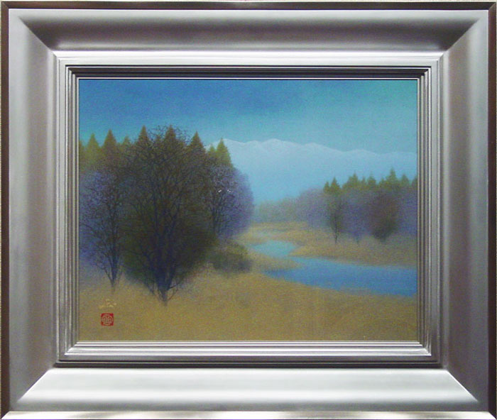 楽天市場】川村憲邦『遊鯉』日本画 F10（10号）【中古】 : 内田画廊