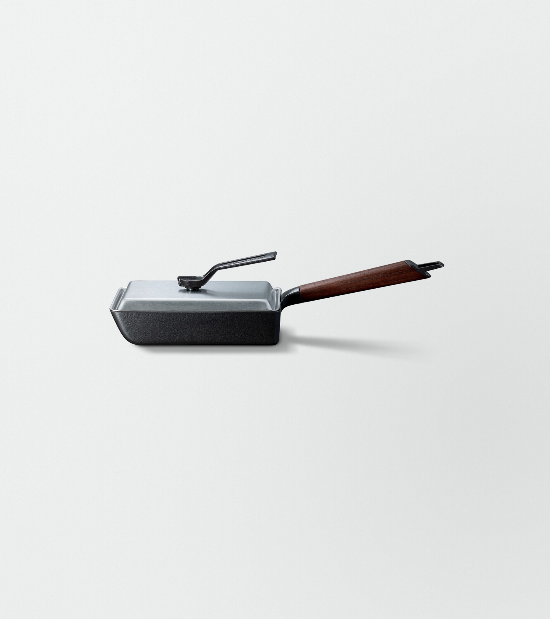 フライパン EGG & TOAST 【ステンレスリッドセット】[ウォールナット