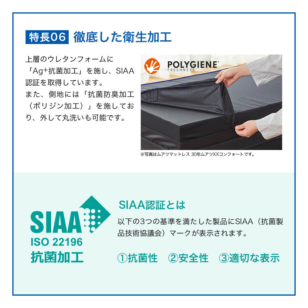 ムアツ マットレス シングル ムアツ布団 ふとん 西川 昭和西川