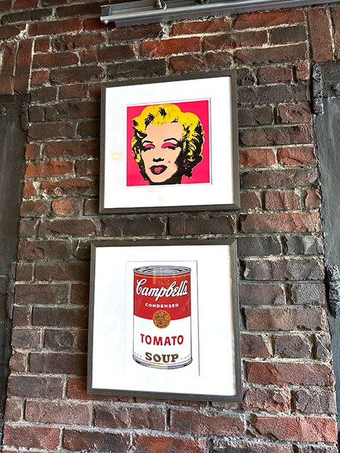 アンディ・ウォーホル アートフレーム （Campbell's Soup） 木製額付き