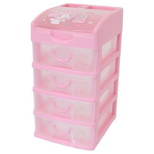マイメロディ 卓上収納 サンリオキャラクターズ 4段チェスト サンリオ